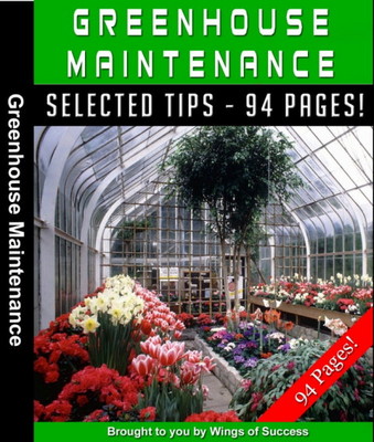 Product picture Greenhouse Maintenance