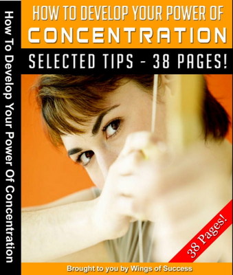 Product picture How To Develop Your Power of Concentration